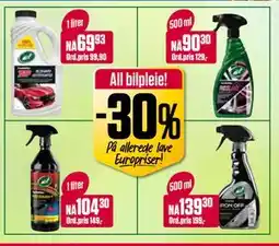 Europris All bilpleie tilbud