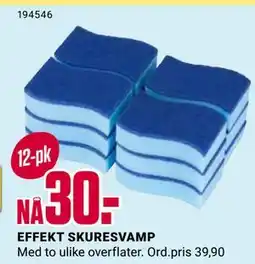 Europris EFFEKT SKURESVAMP tilbud