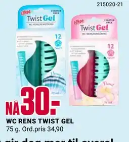 Europris WC RENS TWIST GEL tilbud