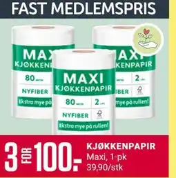 Europris KJØKKENPAPIR tilbud