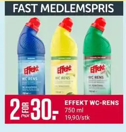 Europris EFFEKT WC-RENS tilbud
