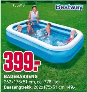 Europris BADEBASSENG tilbud