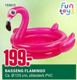 Europris BASSENG FLAMINGO tilbud