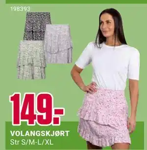 Europris VOLANGSKJØRT tilbud