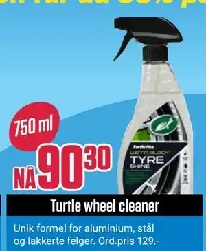 Europris Turtle wheel cleaner tilbud