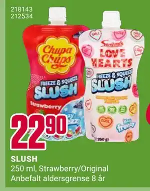 Europris SLUSH tilbud
