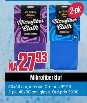 Europris Mikrofiberklut tilbud