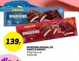 Bunnpris SPARERIBS ORIGINAL OG SWEET & SMOKEY tilbud