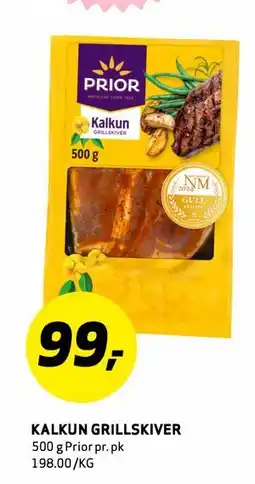 Bunnpris KALKUN GRILLSKIVER tilbud