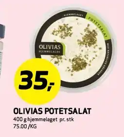 Bunnpris OLIVIAS POTETSALAT tilbud