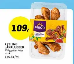 Bunnpris KYLLING LARKLUBBER tilbud