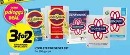 Bunnpris UTVALGTE TINE SKIVET OST tilbud