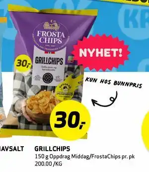 Bunnpris GRILLCHIPS tilbud