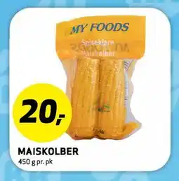 Bunnpris MAISKOLBER tilbud