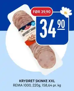 Rema 1000 KRYDRET SKINKE XXL tilbud