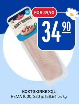 Rema 1000 KOKT SKINKE XXL tilbud