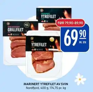 Rema 1000 MARINERT YTREFILET AV SVIN tilbud