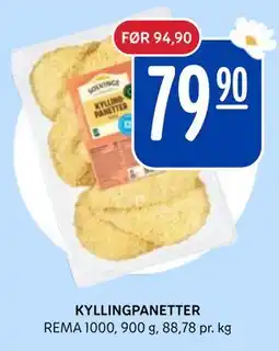 Rema 1000 KYLLINGPANETTER tilbud
