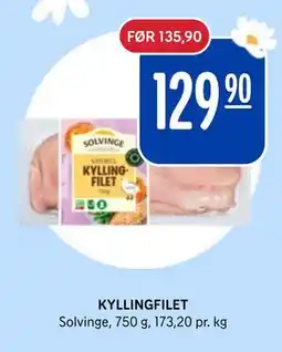 Rema 1000 KYLLINGFILET tilbud