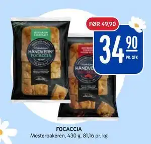 Rema 1000 FOCACCIA tilbud
