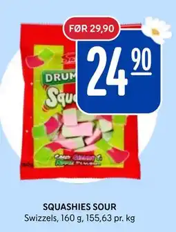 Rema 1000 SQUASHIES SOUR tilbud