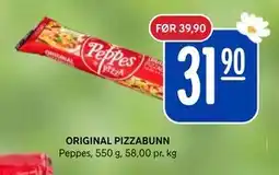Rema 1000 ORIGINAL PIZZABUNN tilbud