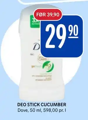 Rema 1000 DEO STICK CUCUMBER tilbud