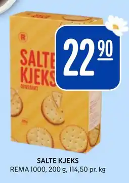 Rema 1000 SALTE KJEKS tilbud