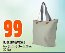 Obs Bygg KJØLEBAG/VESKE tilbud