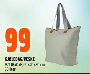 Obs Bygg KJØLEBAG/VESKE tilbud