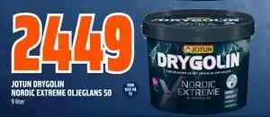 Obs Bygg JOTUN DRYGOLIN NORDIC EXTREME OLJEGLANS 50 tilbud