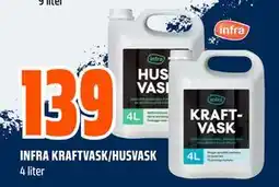 Obs Bygg INFRA KRAFTVASK/HUSVASK tilbud