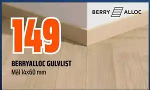 Obs Bygg BERRYALLOC GULVLIST tilbud