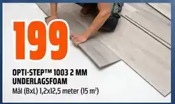 Obs Bygg OPTI-STEP 1003 2 MM UNDERLAGSFOAM tilbud