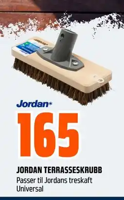 Obs Bygg JORDAN TERRASSESKRUBB tilbud