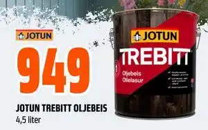 Obs Bygg JOTUN TREBITT OLJEBEIS tilbud