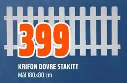 Obs Bygg KRIFON DOVRE STAKITT tilbud