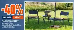 Obs Bygg 40% PÅ LOEN TERRASSESETT tilbud