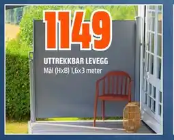 Obs Bygg UTTREKKBAR LEVEGG tilbud