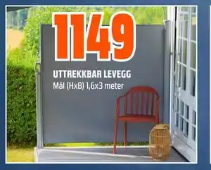 Obs Bygg UTTREKKBAR LEVEGG tilbud