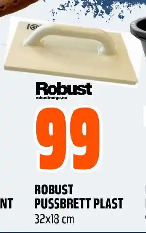 Obs Bygg ROBUST PUSSBRETT PLAST tilbud