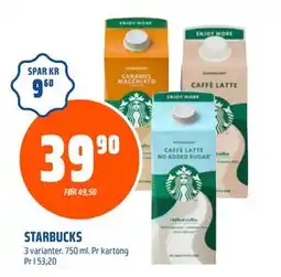 Coop Obs STARBUCKS tilbud