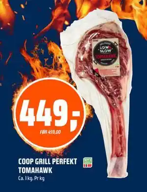 Coop Obs COOP GRILL PERFEKT TOMAHAWK tilbud