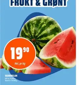 Coop Obs VANNMELON tilbud