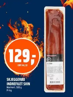 Coop Obs SKJEGGERØD INDREFILET SVIN tilbud
