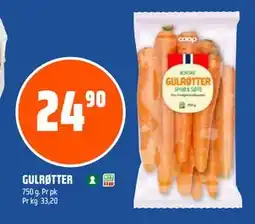 Coop Obs GULRØTTER tilbud