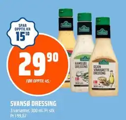 SVANSØ DRESSING