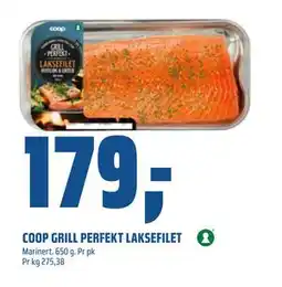 Coop Obs COOP GRILL PERFEKT LAKSEFILET tilbud