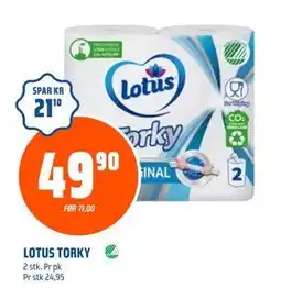 Coop Obs LOTUS TORKY tilbud