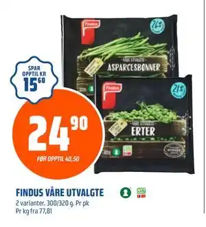 Coop Obs FINDUS VÅRE UTVALGTE tilbud